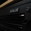 Afbeeldingen van PILLAR Werkplaatsinrichting Modulair – RVS werkblad – diepte 61,5CM – Midnight Black design