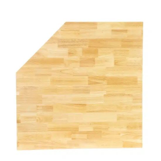 Afbeeldingen van PILLAR Hoekwerkblad rubberhout 860X860MM