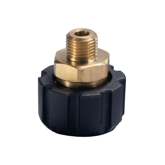 Afbeeldingen van Verloopstuk met wartel M22x1.5 x 1/4"M 1x