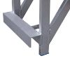Afbeeldingen van ASC Ladderafhouder aluminium met schuine hoek & traanplaat