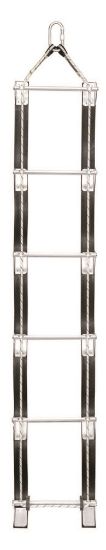 Afbeeldingen van ELLERsafe Staaldraad klimladder met steunen 310MM 3M