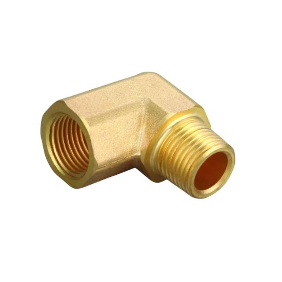 Afbeeldingen van Connector elleboog 90°  3/8"M x 3/8"F