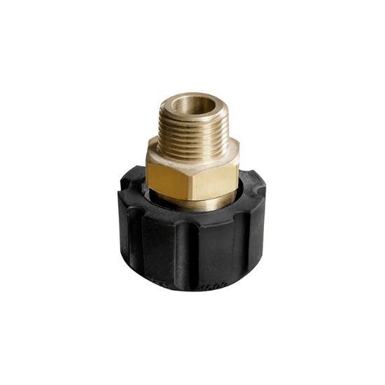 Afbeeldingen van Verloopstuk met wartel M22x1.5 x 3/8"M 1x
