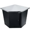 Afbeeldingen van PILLAR Hoekwerkblad RVS 860X860MM