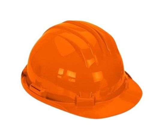 Afbeeldingen van Veiligheidshelm met verstelknop 5-RG Oranje