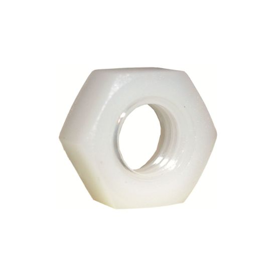 Afbeeldingen van Zeskantmoer DIN555/934 polyamide 6.6 M8