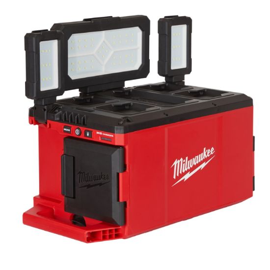 Afbeeldingen van MILWAUKEE Accu PACKOUT gebiedslamp/lader M18POALC-0 