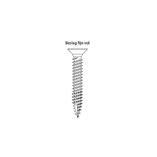 Afbeeldingen van WOFIX Beslagschroef VZ T20 fijn 4,0X16MM