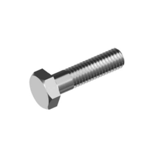 Afbeeldingen van Zeskantbout DIN931 RVS A2 M20X210MM