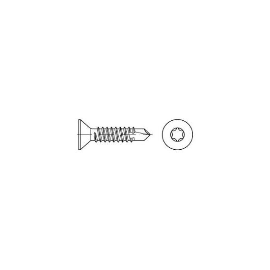 Afbeeldingen van Plaatschroef VZK TX DIN7504P EV 6,3X45MM