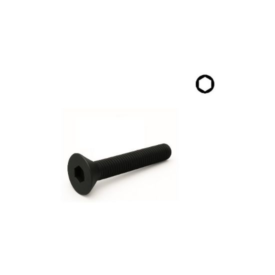 Afbeeldingen van Inbusbout zwart DIN7991 M16X30MM