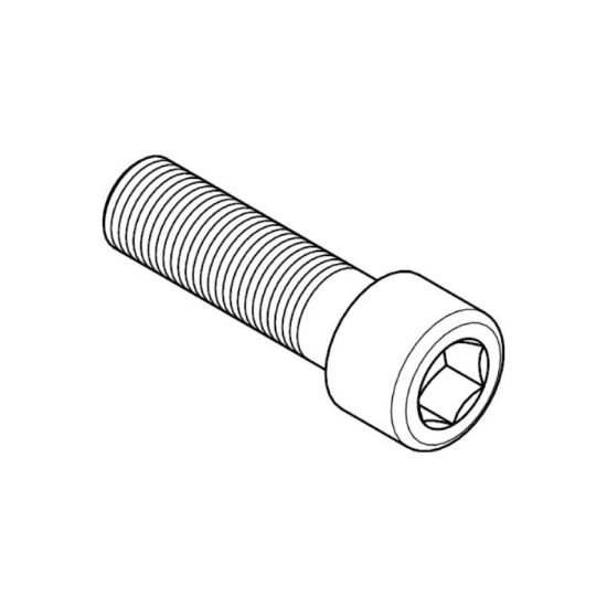 Afbeeldingen van Inbusbout cilinderkop DIN912 ZF M20X160MM