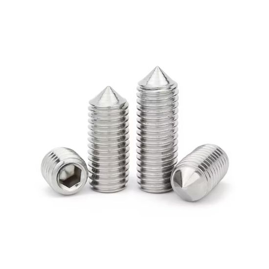 Afbeeldingen van Inbusbout conische punt DIN913 A2 M10X40MM
