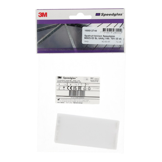 Afbeeldingen van Beschermruit binnen Speedglas SL/100S/V/P/9002V/D/Utility 5x