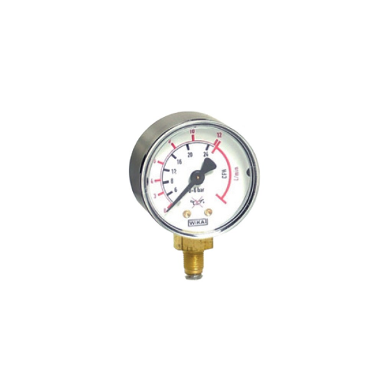 Afbeeldingen van Manometer ⅛'' argon/menggas 50MM 0-315bar