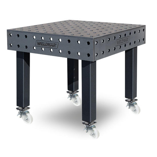 Afbeeldingen van WELDKAR Lastafel verrijdbaar Ø28MM 1000X1000X15MM