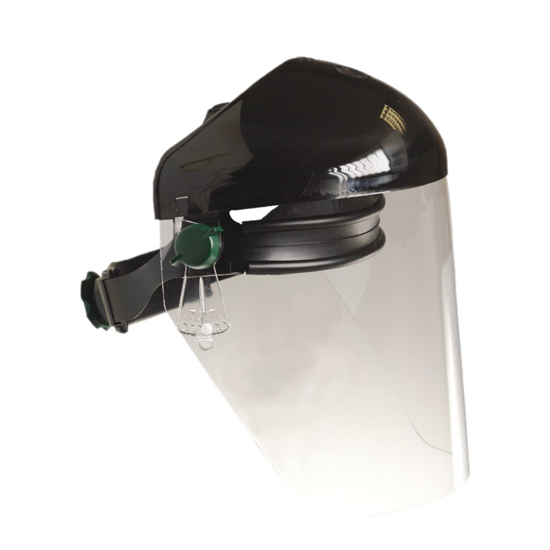 Afbeeldingen van Gelaatsscherm Perfo Nova blank 21CM anti condens