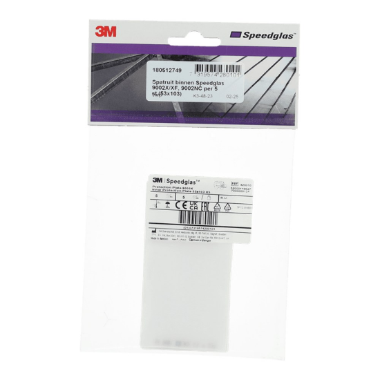 Afbeeldingen van Beschermruit binnen Speedglas 9002NC/9002X/9002XF 5x