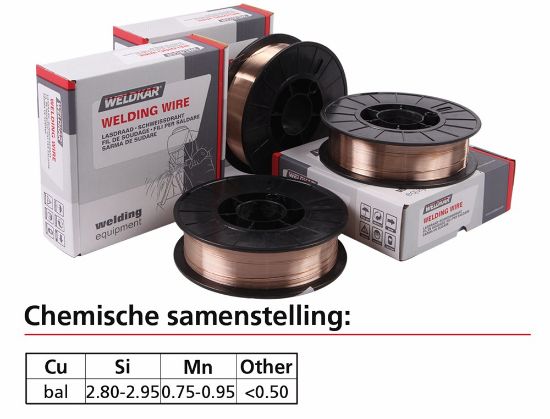 Afbeeldingen van MIG Lasdraad WK Cu-Si 3 0,8MM D-200