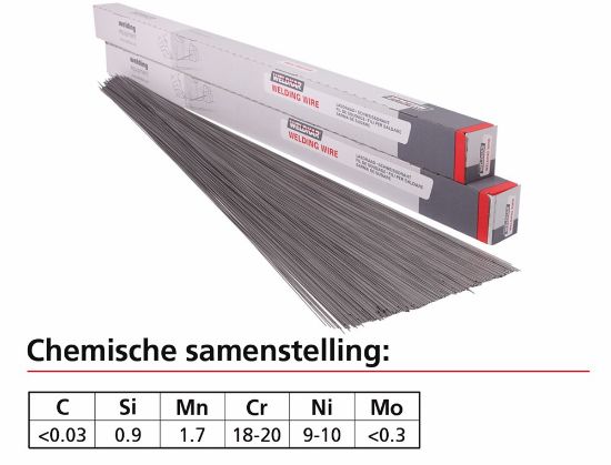 Afbeeldingen van Lasstaaf WK RVS 308-LSI 2,00MM