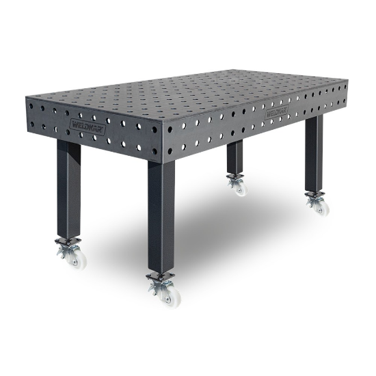 Afbeeldingen van WELDKAR Lastafel verrijdbaar Ø28MM 2000X1000X15MM