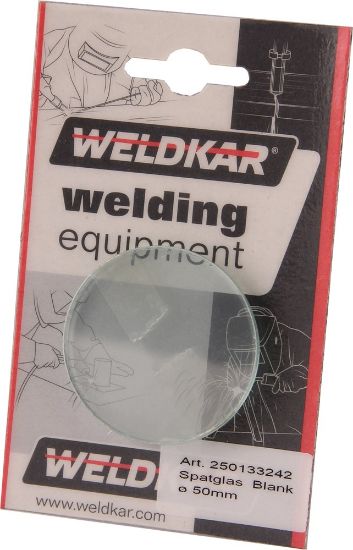 Afbeeldingen van Spatglas blank Ø50MM 4x