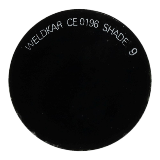 Afbeeldingen van Lasglas 50MM kleur 9 10x