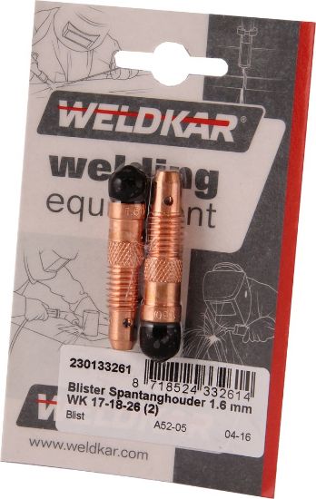 Afbeeldingen van WELDKAR Spantanghouder 1,6MM t.b.v. WK17/18/26 2x