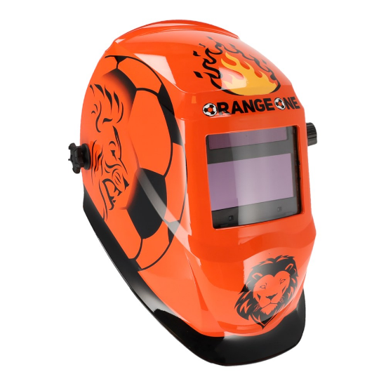 Afbeeldingen van Lashelm OrangeOne inclusief lasfilter DIN9-13