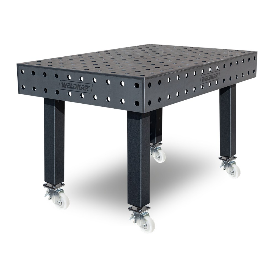 Afbeeldingen van WELDKAR Lastafel verrijdbaar Ø28MM 1500X1000X15MM