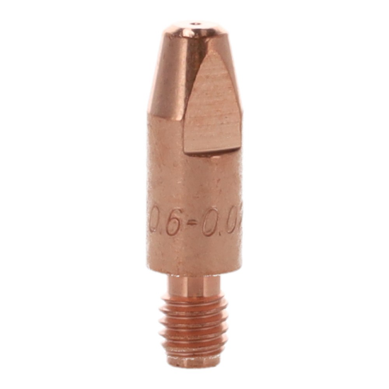 Afbeeldingen van Contacttip M6 koper 0,6X28MM