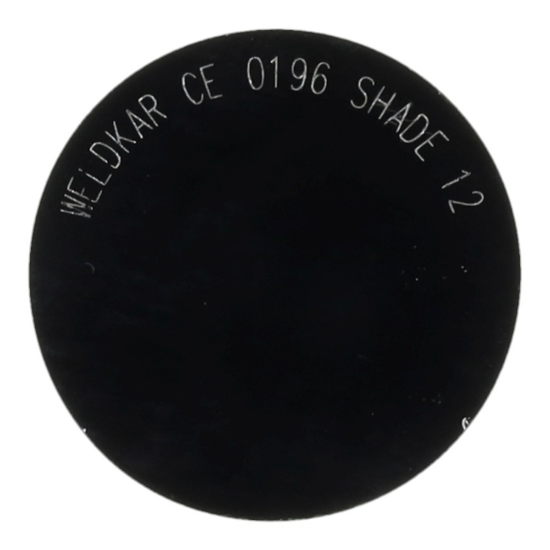 Afbeeldingen van Lasglas kleur 12 WK 50MM