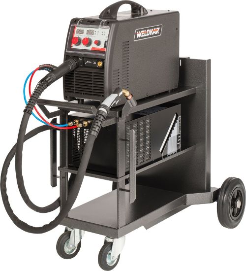 Afbeeldingen van WELDKAR Inverter WK MIG 3140 400V inclusief koeler & onderstel 