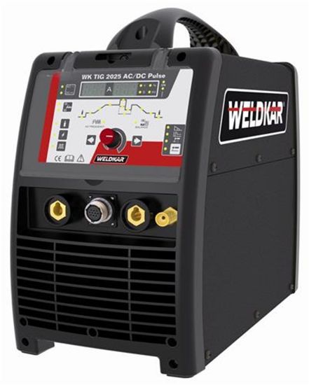 Afbeeldingen van WELDKAR Inverter WK TIG 2025 AC/DC Pulse 230V inclusief EMC 