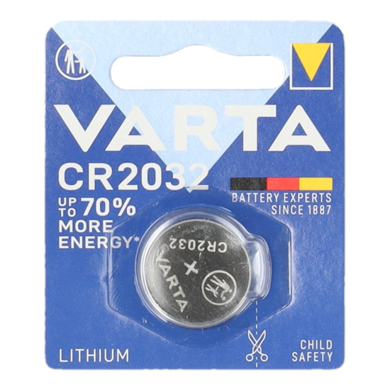 Afbeeldingen van WELDKAR Batterij CR2032 t.b.v. automatische lashelm WK513/Furia