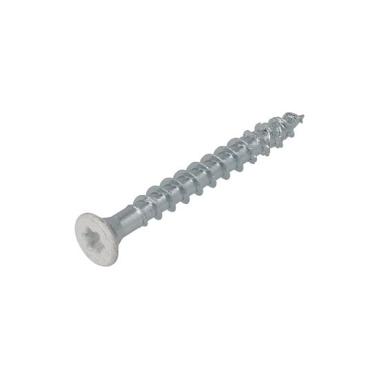 Afbeeldingen van Beslagschroef VZ PK-7MM witte kop TX20 4.0X40