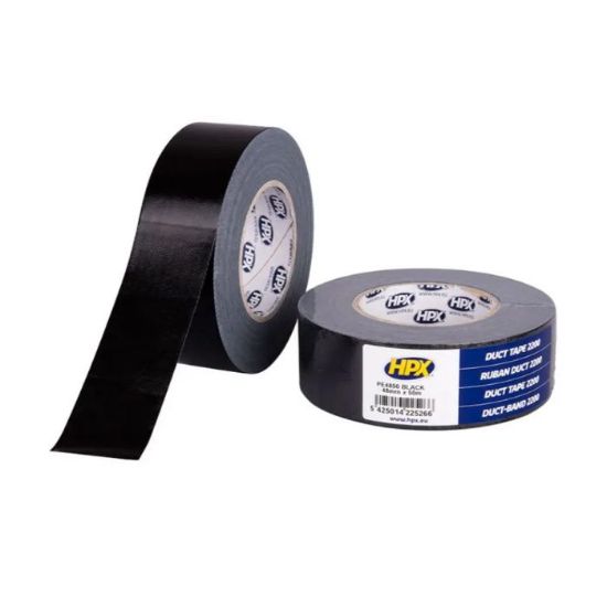 Afbeeldingen van HPX Ducttape zwart 48MM 50M