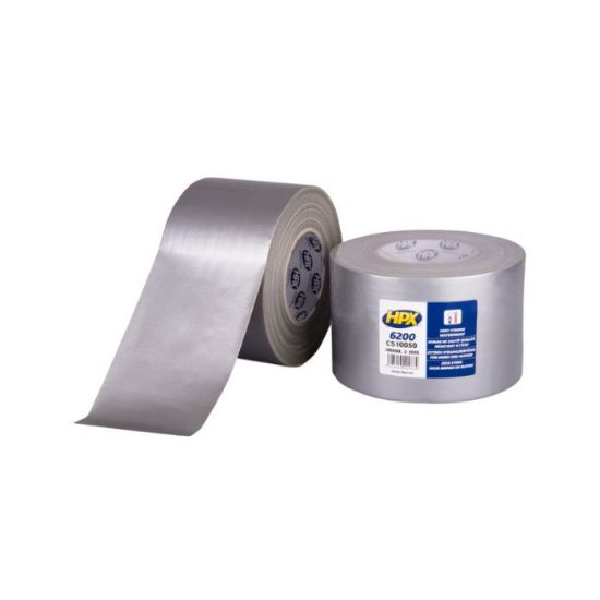 Afbeeldingen van HPX Ducttape zilver 100MM 50M