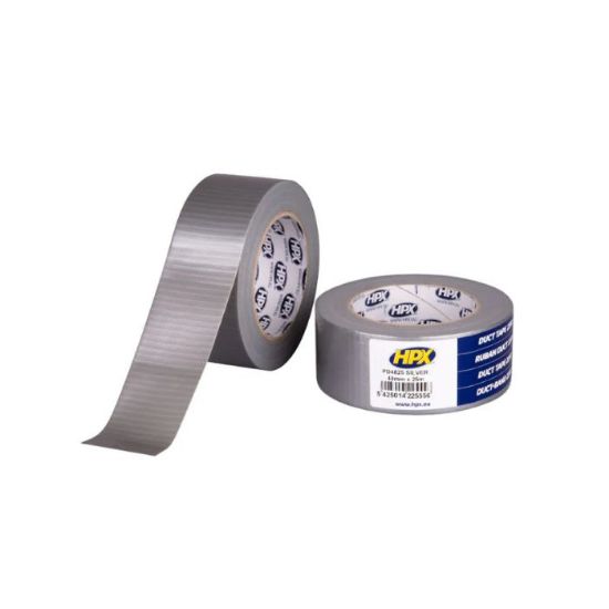 Afbeeldingen van HPX Ducttape zilver 25MM 50M