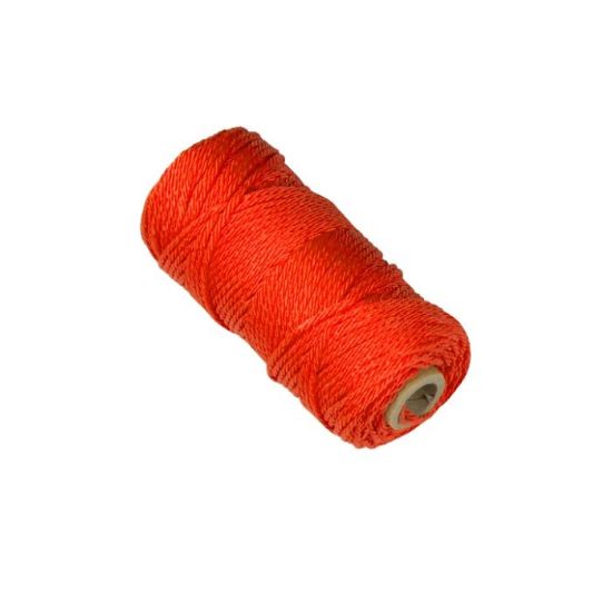 Afbeeldingen van LABORA Uitzetkoord nylon fluoricerend oranje 50M gevlochten koord