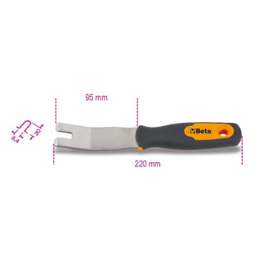 Afbeeldingen van BETA Bekledingsvork RVS 1479U/32