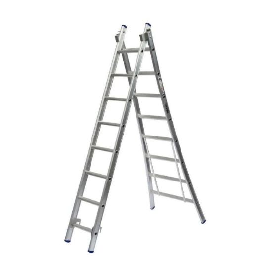 Afbeeldingen van Reformladder 2X10 uitgebogen