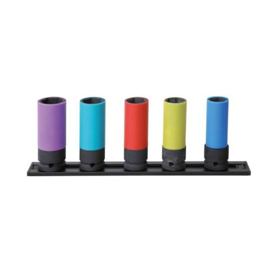 Afbeeldingen van BETA Krachtdoppenset ½" 5x t.b.v. wielmoeren 720LC/PM5