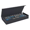 Afbeeldingen van GEDORE Dopsleutelset ¼"-½" TC 19-20-MU-10 in etui divers 52x