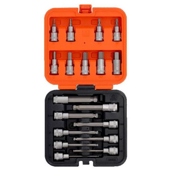 Afbeeldingen van BAHCO Dopsleutelset ½" zeskant 18x