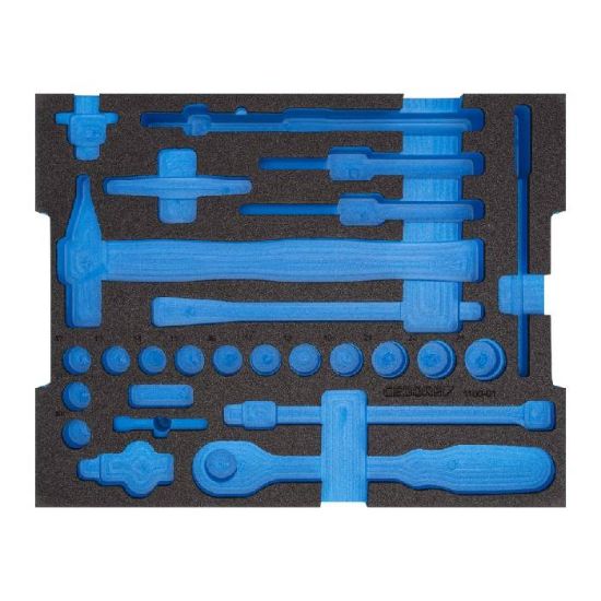 Afbeeldingen van GEDORE Module 2/2 EI-1100-01 t.b.v. L-BOXX 136 leeg