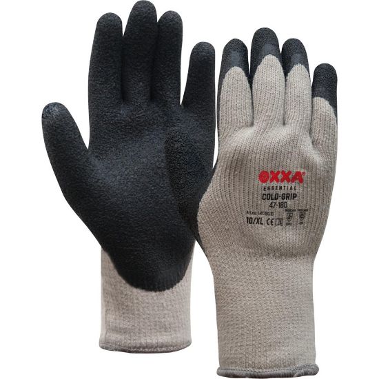 Afbeeldingen van Handschoen Cold-Grip 47-180 zwart/grijs 11