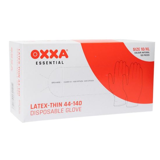 Afbeeldingen van Latex handschoen dun 44-140 XL 100x
