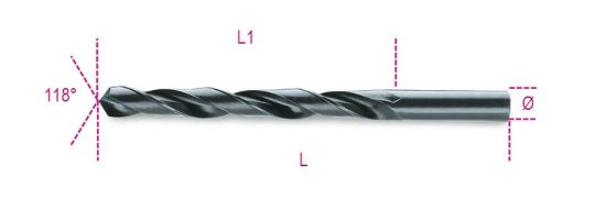 Afbeeldingen van Spiraalboor HSS kort 410 11,00MM