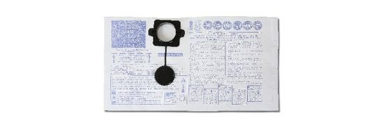 Afbeeldingen van Stofzak papier horizontaal 1870 20/5S 5x